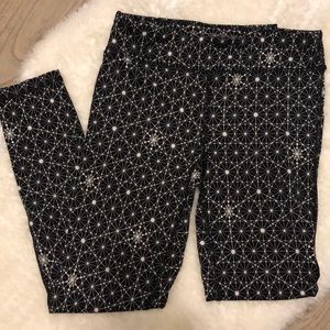 Geometric patterns stars leggings